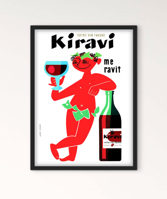 Affiche vin Kiravi