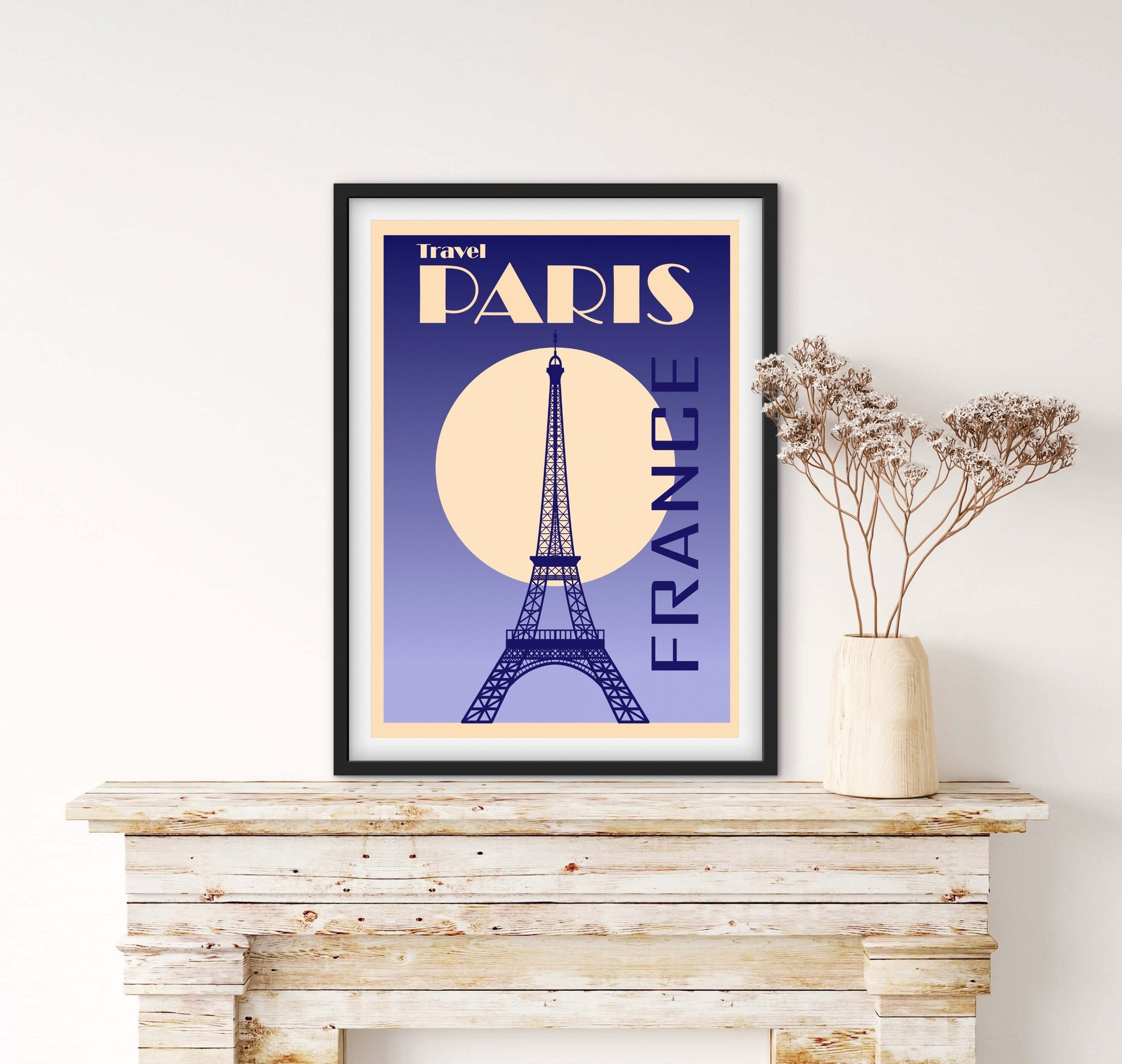 Affiche Paris France affichevintagefrance