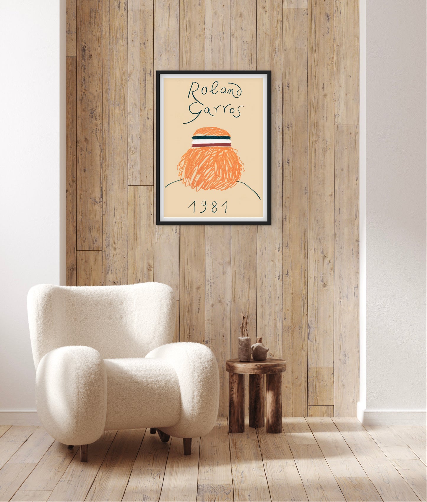 Affiche Tennis Roland Garros 1981