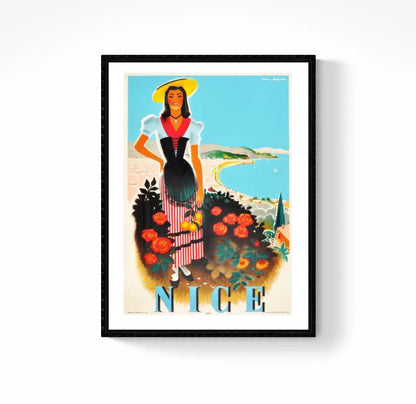 Affiche Nice affichevintagefrance