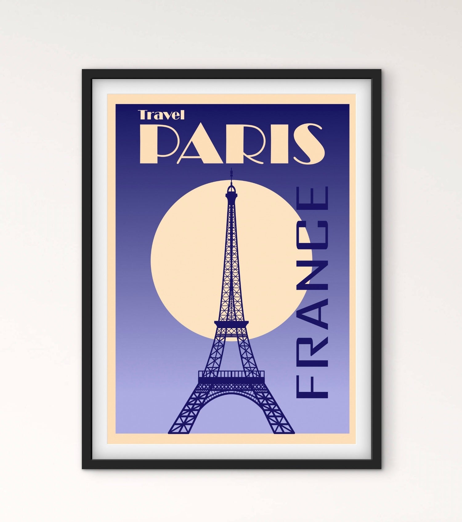 Affiche Paris France affichevintagefrance