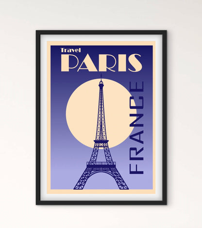 Affiche Paris France affichevintagefrance