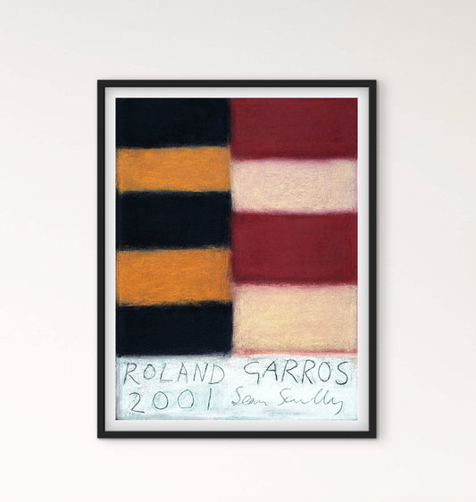 Affiche Tennis Roland Garros 2001