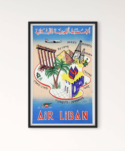 Affiche Air Liban