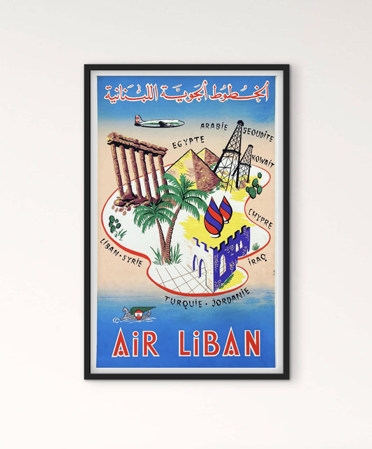 Affiche Air Liban