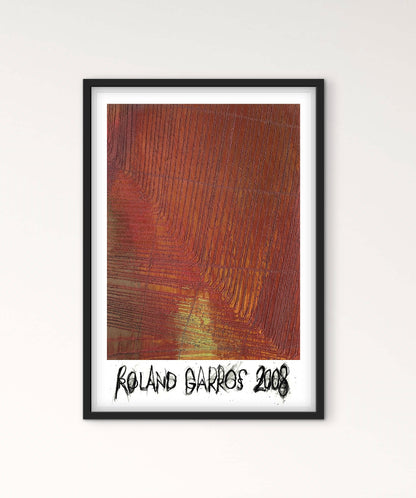 Affiche Tennis Roland Garros 2008