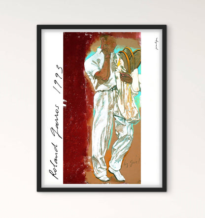 Affiche Tennis Roland Garros 1993