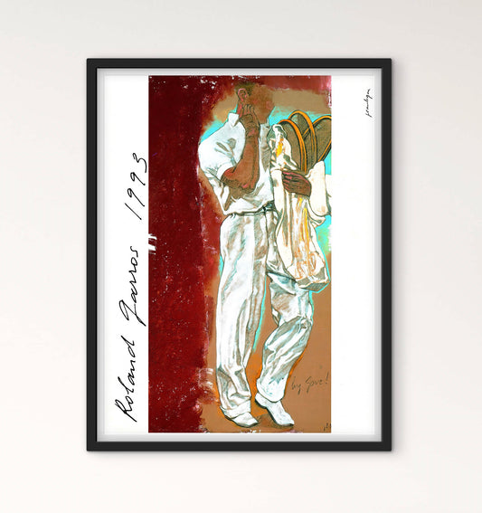 Affiche Tennis Roland Garros 1993