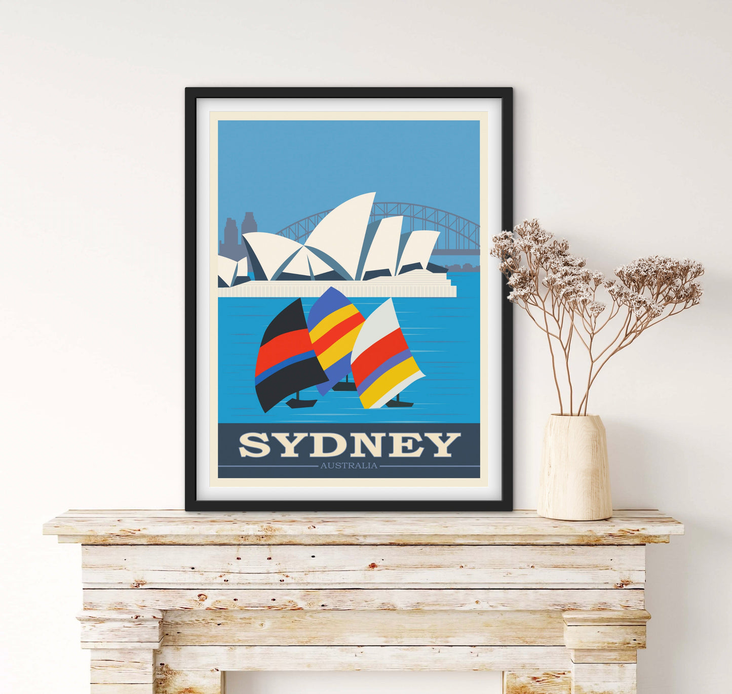 Affiche Sydney Australie affichevintagefrance