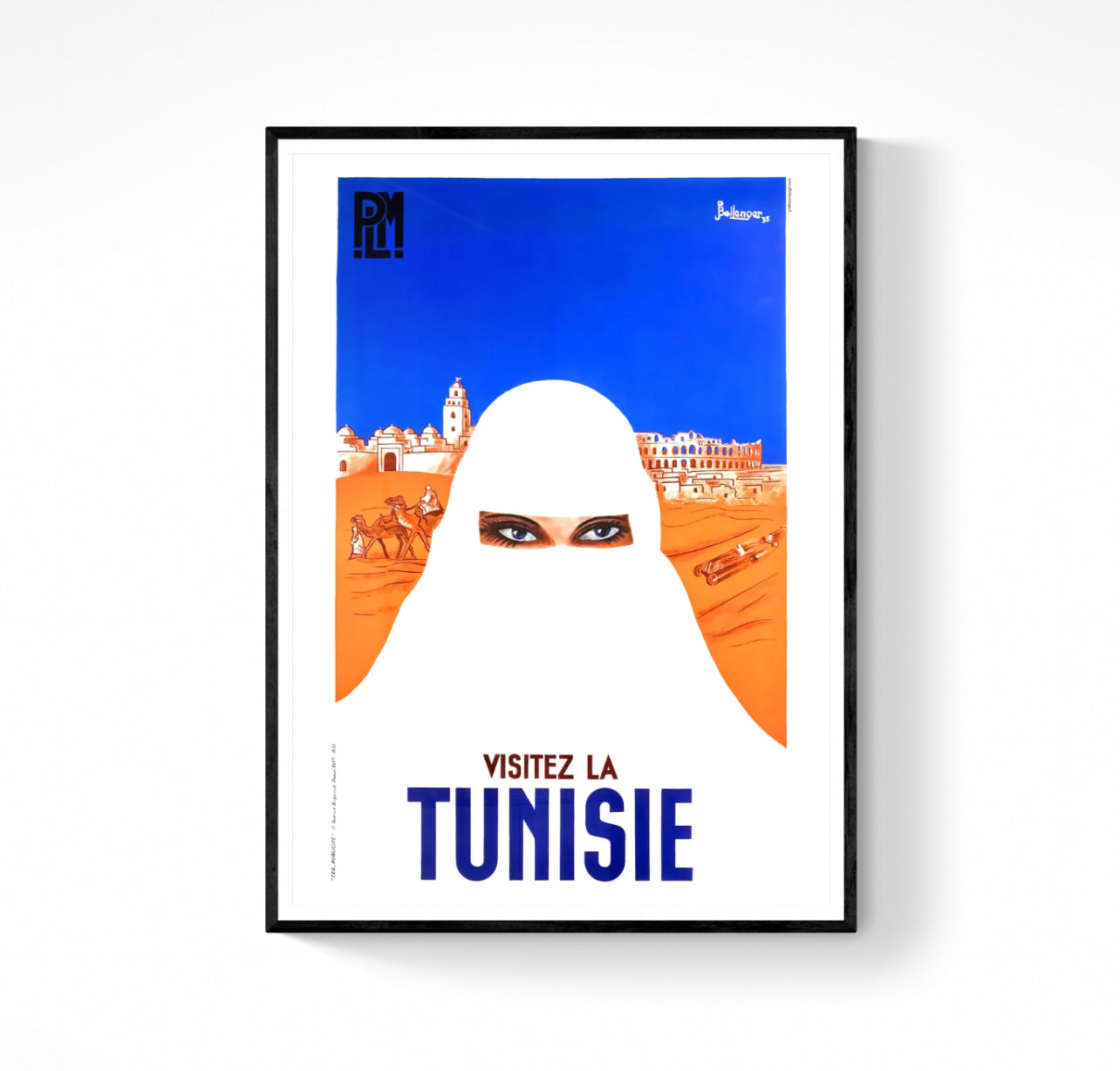 Affiche Visitez la Tunisie Plm