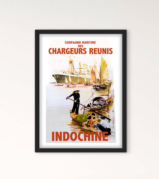 Affiche Indochine
