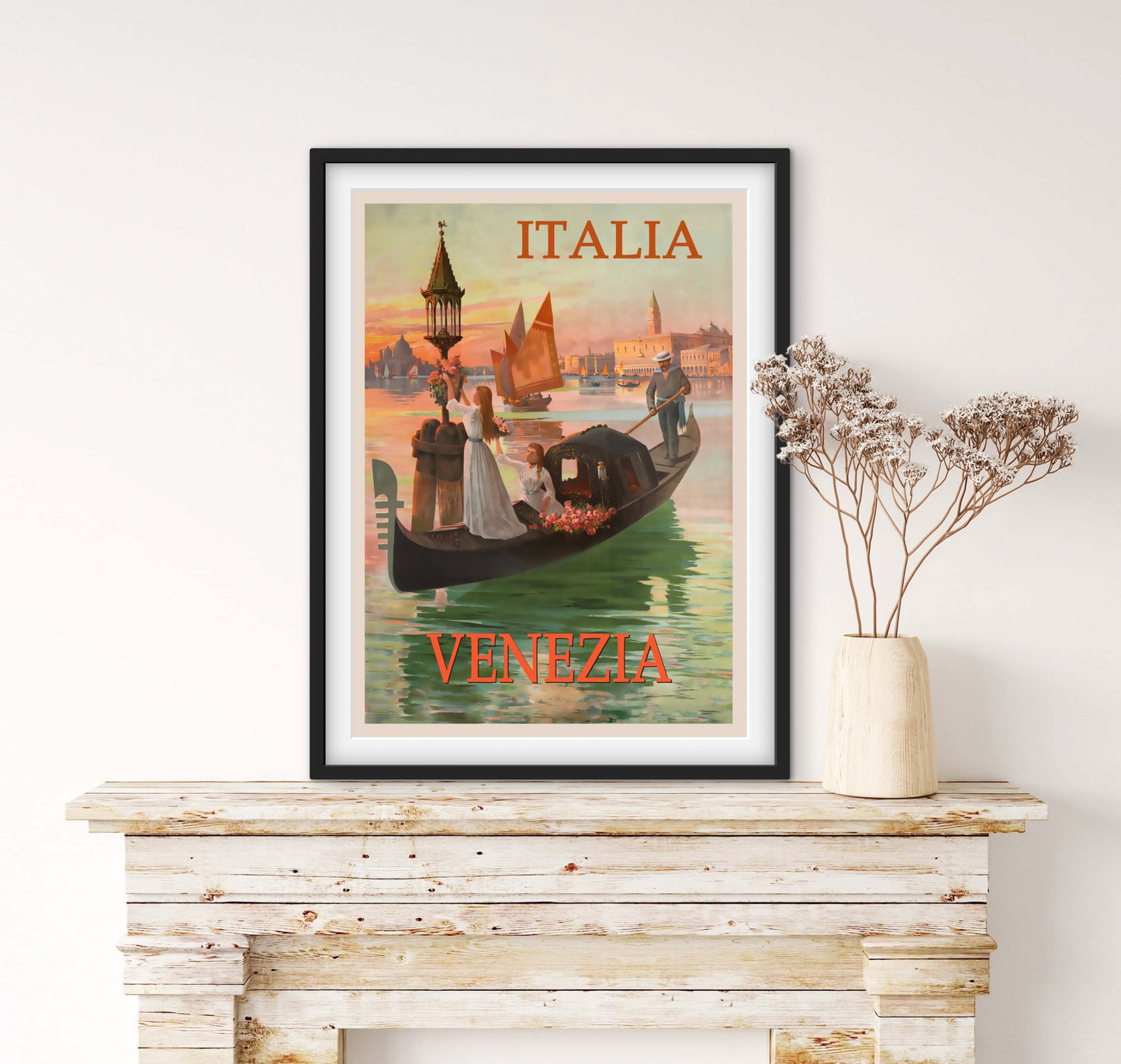 Affiche Venise Italie affichevintagefrance