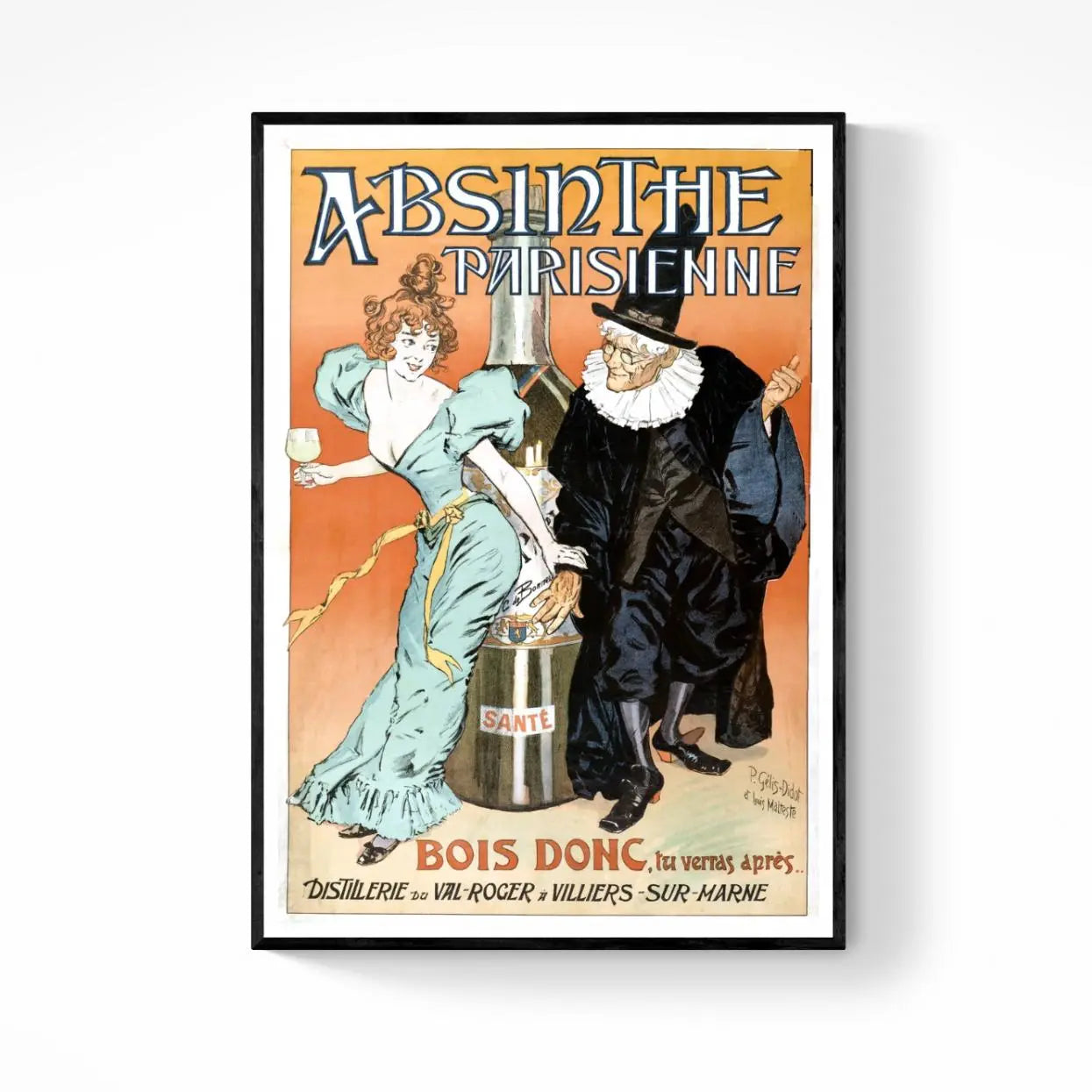 Affiche Absinthe Parisienne affichevintagefrance