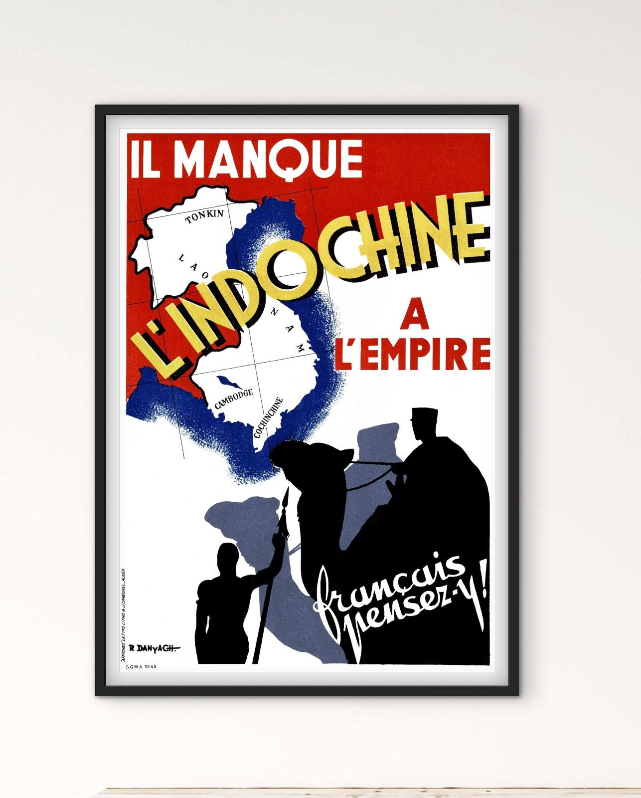 Affiche Indochine
