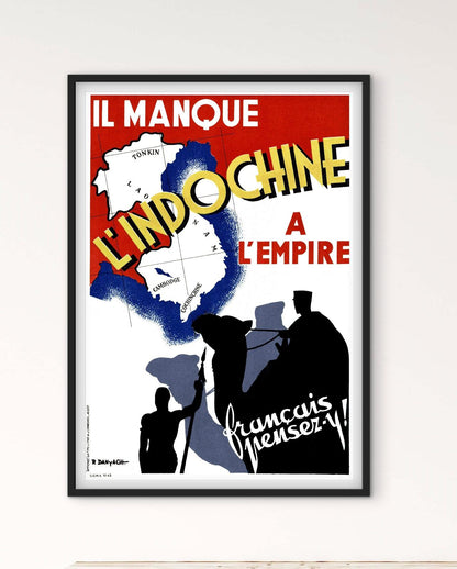 Affiche Indochine