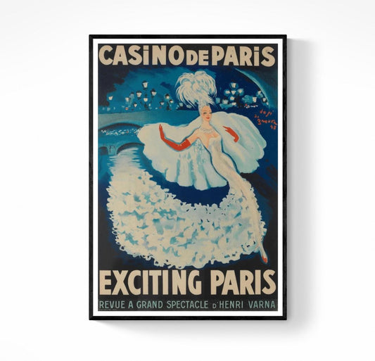 Affiche Casino de Paris