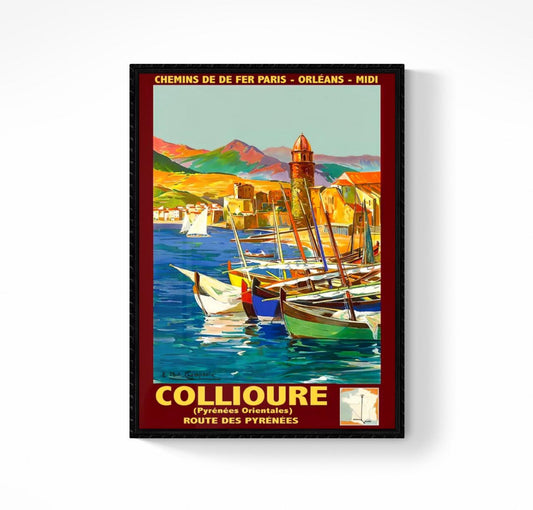 Affiche Collioure