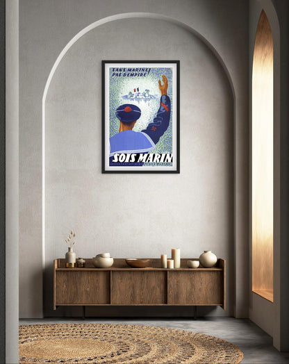 Affiche Marine Nationale sois marin