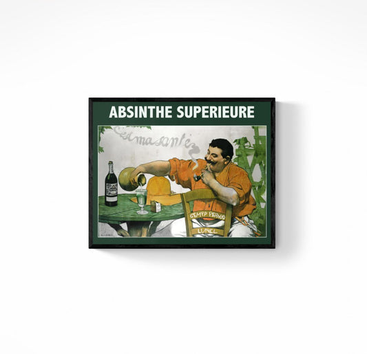 Affiche Absinthe supérieure