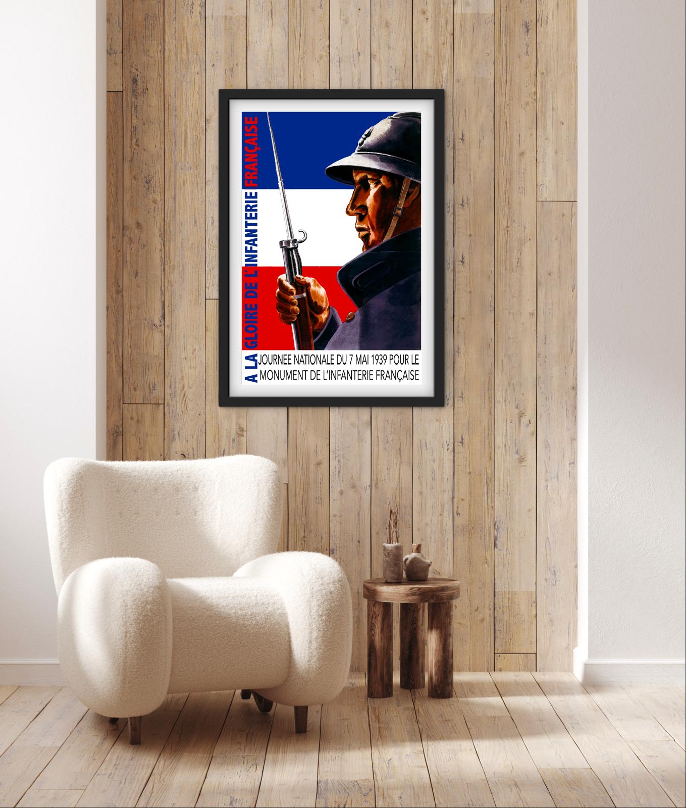 Affiche Armée infanterie française