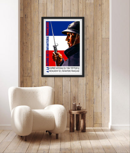 Affiche Armée infanterie française