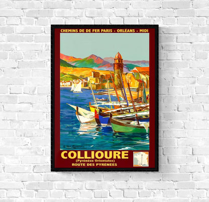 Affiche Collioure