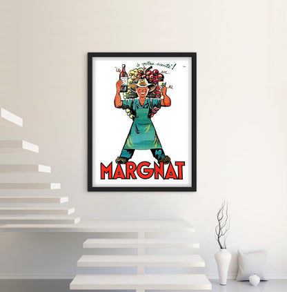 Affiche Vin Margnat