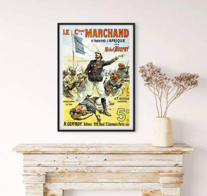 Affiche Commandant Marchand à travers l'Afrique