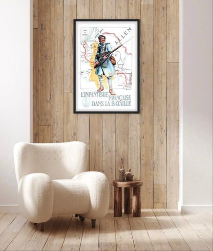 Affiche Armée infanterie française affichevintagefrance