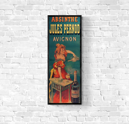Affiche Absinthe Jules Pernod Avignon affichevintagefrance