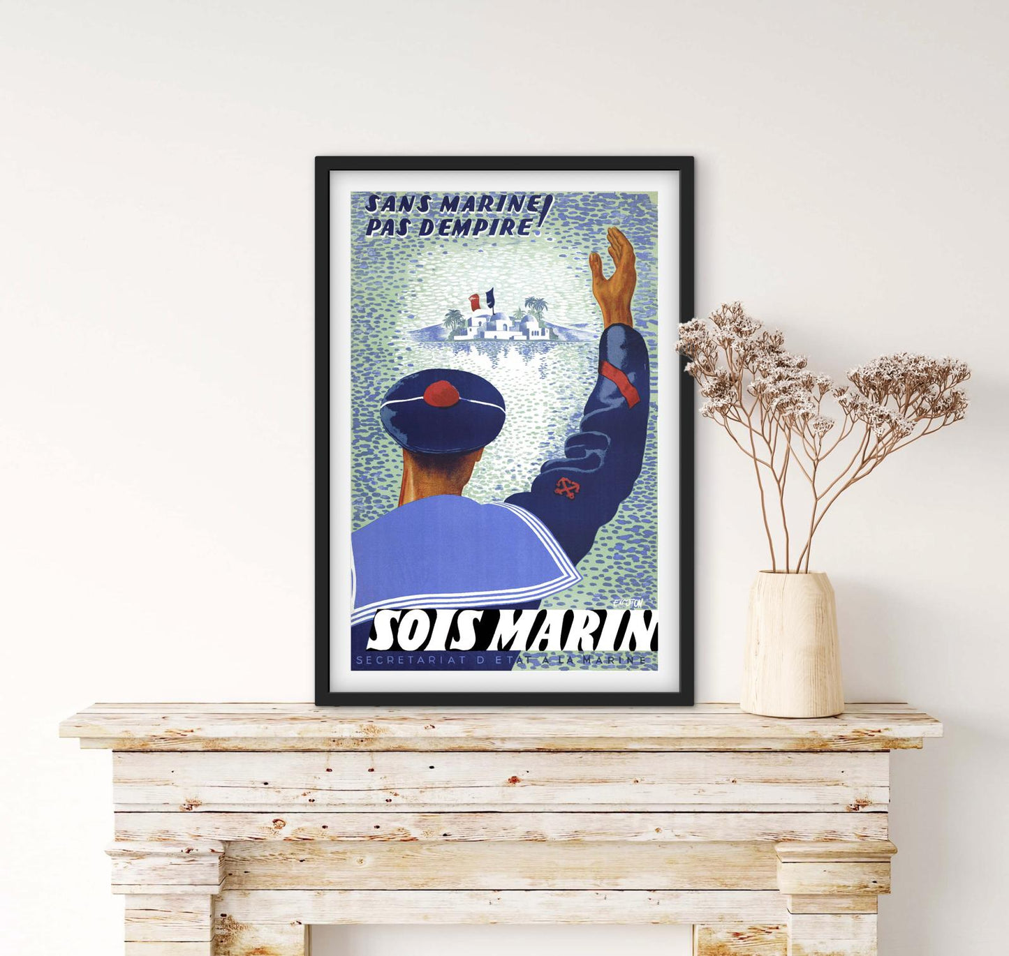 Affiche Marine Nationale sois marin
