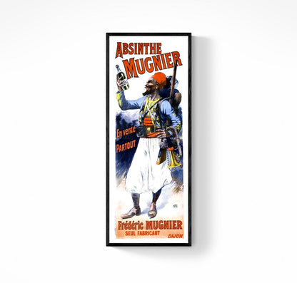Affiche Absinthe Mugnier Dijon