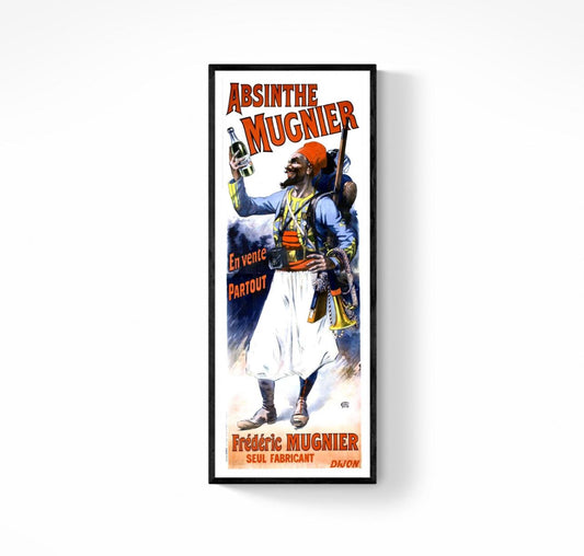 Affiche Absinthe Mugnier Dijon
