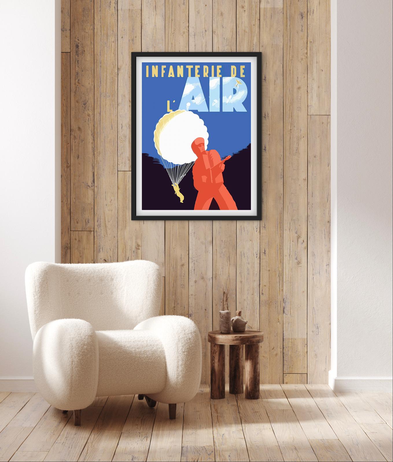 Affiche Armée infanterie de l'air