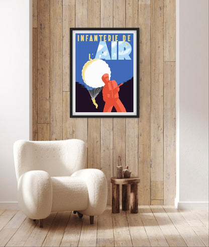 Affiche Armée infanterie de l'air