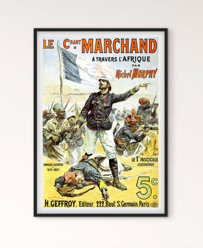 Affiche Commandant Marchand à travers l'Afrique