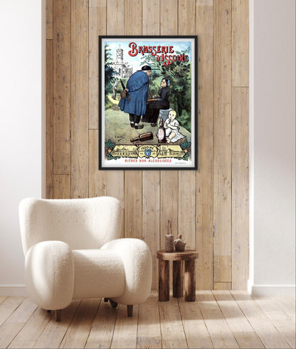 Affiche Bière brasserie Issoire