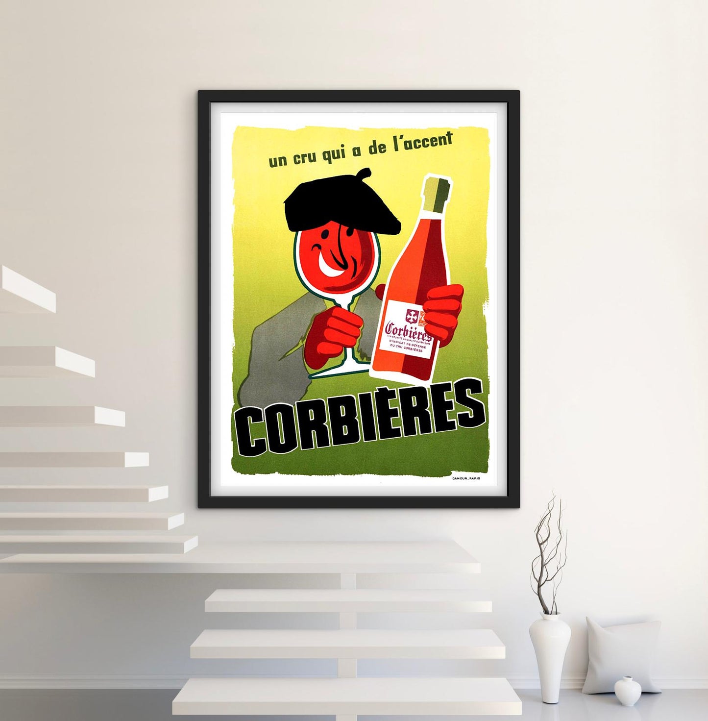 Affiche Vin Corbières