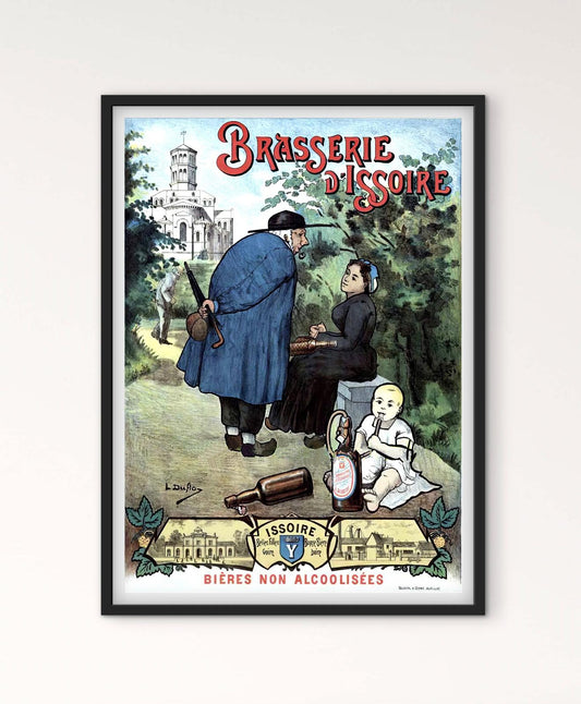 Affiche Bière brasserie Issoire