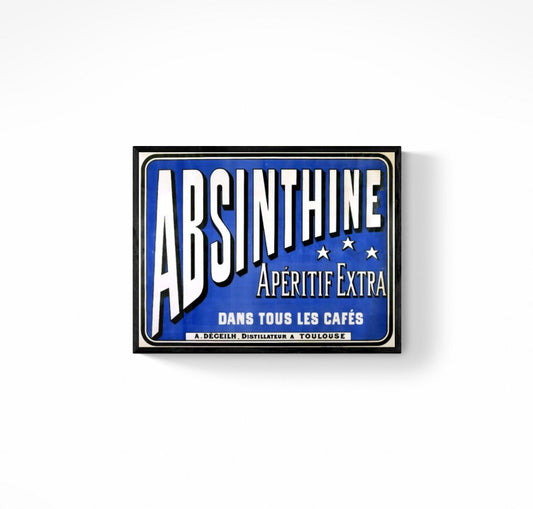 Affiche Absinthe absinthine
