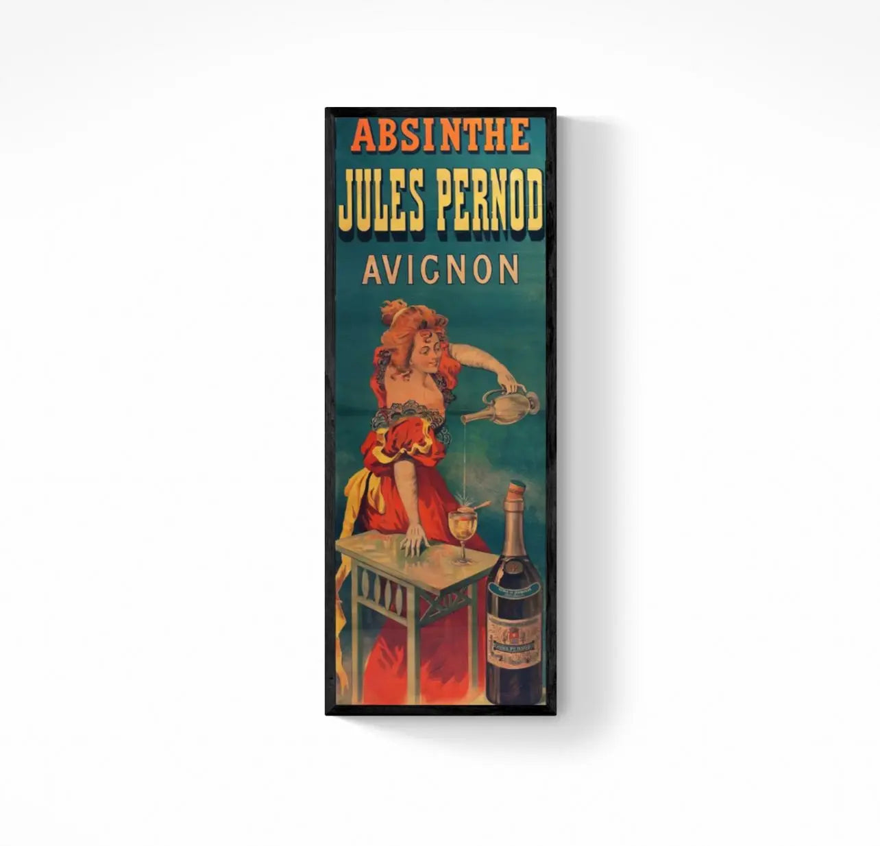 Affiche Absinthe Jules Pernod Avignon affichevintagefrance