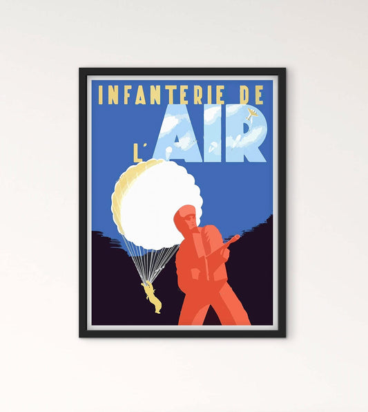 Affiche Armée infanterie de l'air