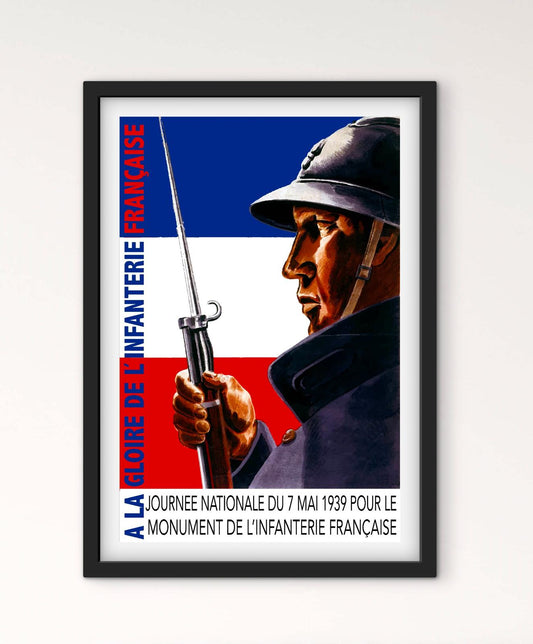 Affiche Armée infanterie française