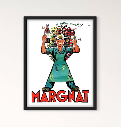 Affiche Vin Margnat