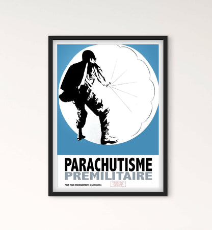 Affiche militaire parachutiste armée affichevintagefrance