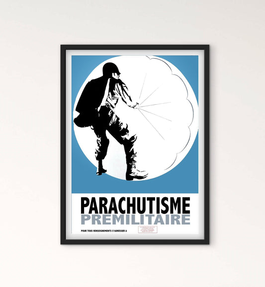 Affiche militaire parachutiste armée affichevintagefrance