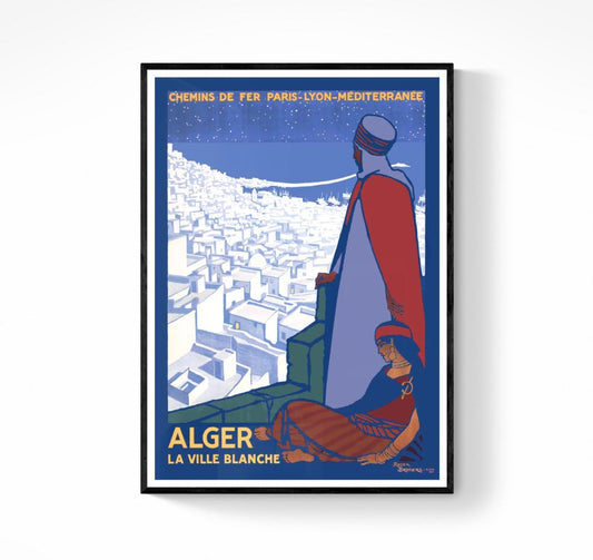 Affiche Algérie Alger